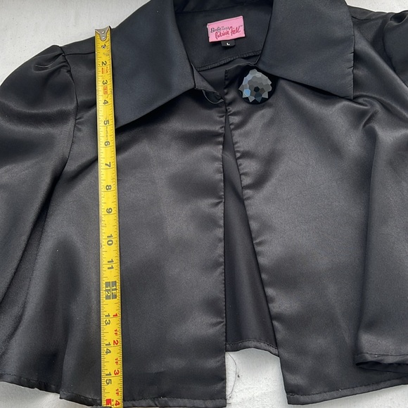 Vintage Patricia Field Black crop jacket. - Picture 5 of 7